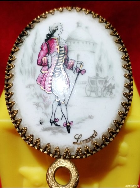 Oglinda de poseta Limoges